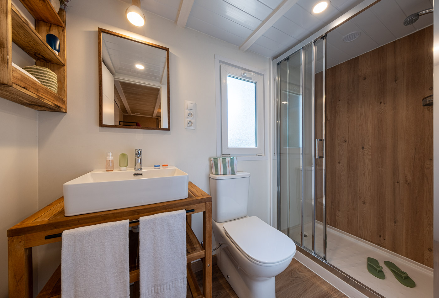 Comodidad de un baño en suite