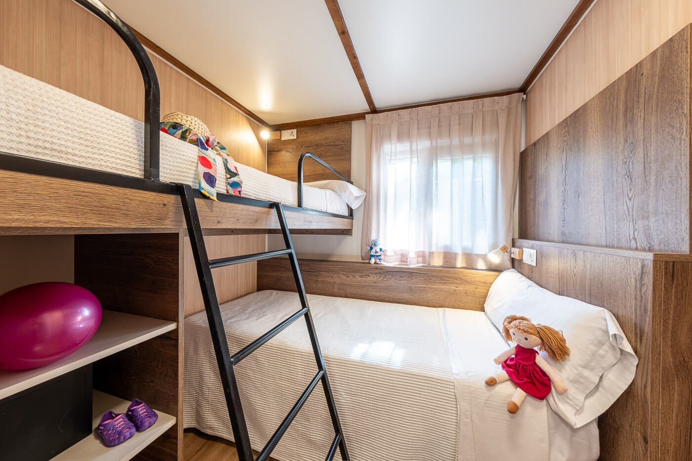 Habitación con literas en camping Salou